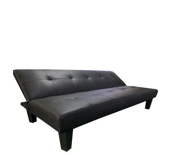 Καναπές Κρεβάτι Τριθέσιος ArteLibre NAHELE Μαύρο PU 82x82.5x78cm Καναπές Κρεβάτι Τριθέσιος ArteLibre NAHELE Μαύρο PU 82x82.5x78cm