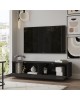 Έπιπλο Τηλεόρασης ArteLibre BRENT Μαύρο Μοριοσανίδα 140x35.5x38.2cm Έπιπλο Τηλεόρασης ArteLibre BRENT Μαύρο Μοριοσανίδα 140x35.5x38.2cm