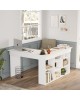 Γραφείο ArteLibre FELTHAM Λευκό Μοριοσανίδα 115x120x72cm Γραφείο ArteLibre FELTHAM Λευκό Μοριοσανίδα 115x120x72cm