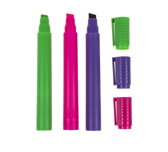 Μαρκαδόρος Υπογραμμίσεως Neon 19.5cm Σε 6 Χρώματα 1Τμχ