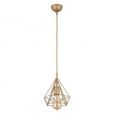 Φωτιστικό Κρεμαστό ArteLibre BIE Αντικέ Μέταλλο 14x80cm