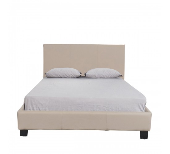 Κρεβάτι ArteLibre AZALEA Capuccino PU 213x131x88cm (Στρώμα 120x200cm) Κρεβάτι ArteLibre AZALEA Capuccino PU 213x131x88cm (Στρώμα 120x200cm)