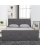 Κρεβάτι ANEMONE Γκρι PU 217x160x93cm (Στρώμα 150x200cm) Κρεβάτι ANEMONE Γκρι PU 217x160x93cm (Στρώμα 150x200cm)