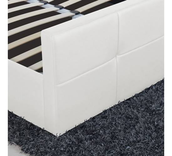 Κρεβάτι ArteLibre ANEMONE Λευκό PU Με Αποθηκευτικό Χώρο 217.5x170.5x100cm (Στρώμα 160x200cm) Κρεβάτι ArteLibre ANEMONE Λευκό PU Με Αποθηκευτικό Χώρο 217.5x170.5x100cm (Στρώμα 160x200cm)