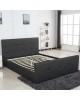 Κρεβάτι ANEMONE Μαύρο PU Με Αποθηκευτικό Χώρο 217x170x100cm (Στρώμα 160x200cm) Κρεβάτι ANEMONE Μαύρο PU Με Αποθηκευτικό Χώρο 217x170x100cm (Στρώμα 160x200cm)