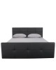 Κρεβάτι ANEMONE Μαύρο PU Με Αποθηκευτικό Χώρο 217x170x100cm (Στρώμα 160x200cm) Κρεβάτι ANEMONE Μαύρο PU Με Αποθηκευτικό Χώρο 217x170x100cm (Στρώμα 160x200cm)
