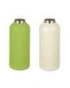 Βάζο -Roro- Μέταλλο Cream Πράσινο PU 2 Pcs. Assorted H. 20 cm D. 85 cm Βάζο -Roro- Μέταλλο Cream Πράσινο PU 2 Pcs. Assorted H. 20 cm D. 85 cm