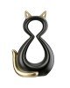 Φιγούρα Cat -Catty- Κεραμικό Μαύρο Χρυσό PU 4 11x6x17cm Φιγούρα Cat -Catty- Κεραμικό Μαύρο Χρυσό PU 4 11x6x17cm