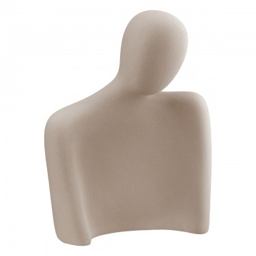 Σετ 2 Τεμαχίων Φιγούρα Ζευγάρι -Anexo- Κεραμικό Γκρι 10x14.5x18cm