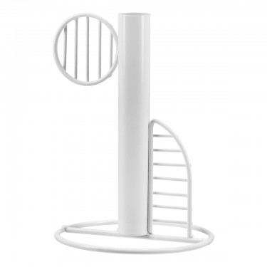  Κηροπήγιο -Black&White- Metal Black White 4 τμχ. Ποικιλία D115X16Cm D115X16Cm