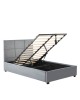 Κρεβάτι Μονό ArteLibre CLOUDREST Γκρι Ύφασμα 213x130x109.5cm (Στρώμα 120x200cm) Κρεβάτι Μονό ArteLibre CLOUDREST Γκρι Ύφασμα 213x130x109.5cm (Στρώμα 120x200cm)
