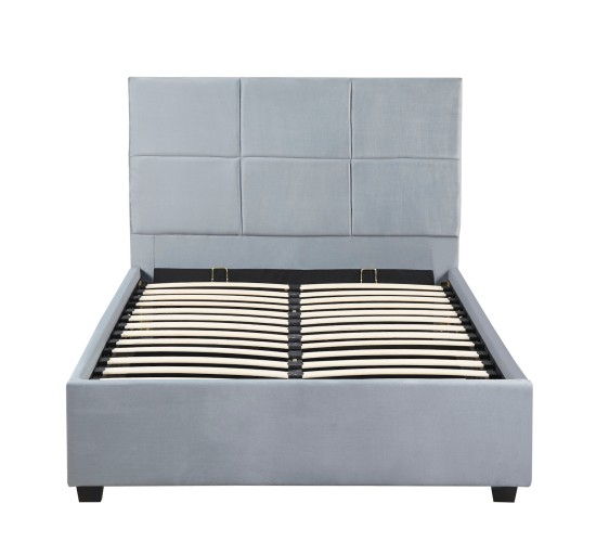 Κρεβάτι Μονό ArteLibre CLOUDREST Γκρι Ύφασμα 213x130x109.5cm (Στρώμα 120x200cm) Κρεβάτι Μονό ArteLibre CLOUDREST Γκρι Ύφασμα 213x130x109.5cm (Στρώμα 120x200cm)