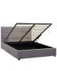 Κρεβάτι Διπλό ArteLibre CLOUDREST Γκρι Ύφασμα 213x130x109.5cm (Στρώμα 160x200cm) Κρεβάτι Διπλό ArteLibre CLOUDREST Γκρι Ύφασμα 213x130x109.5cm (Στρώμα 160x200cm)