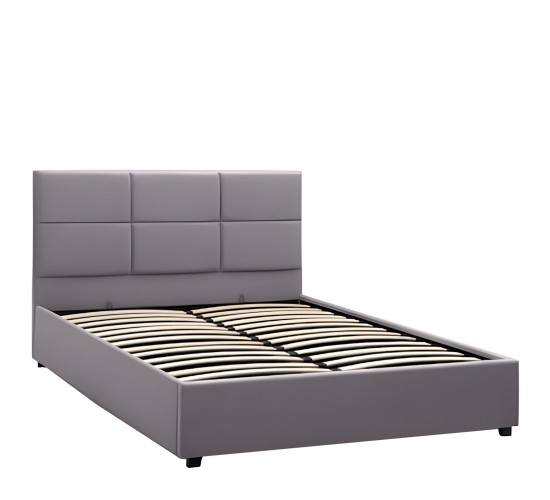 Κρεβάτι Διπλό ArteLibre CLOUDREST Γκρι Ύφασμα 213x130x109.5cm (Στρώμα 160x200cm) Κρεβάτι Διπλό ArteLibre CLOUDREST Γκρι Ύφασμα 213x130x109.5cm (Στρώμα 160x200cm)