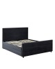 Κρεβάτι Διπλό ArteLibre SLEEPSUIT Μαύρο Ύφασμα 218.5x171x118cm (Στρώμα 160x200cm) Κρεβάτι Διπλό ArteLibre SLEEPSUIT Μαύρο Ύφασμα 218.5x171x118cm (Στρώμα 160x200cm)