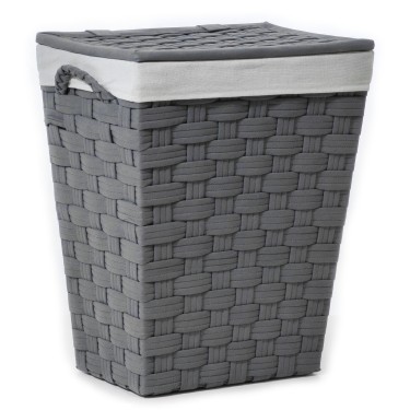 Καλάθι Απλύτων Γκρι 42x32x52cm