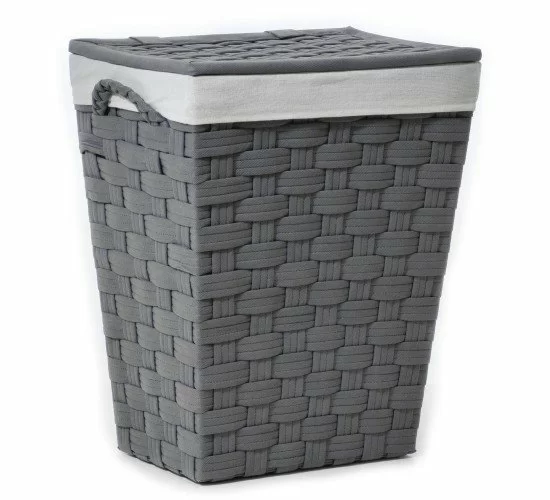 Καλάθι Απλύτων Γκρι 42x32x52cm Καλάθι Απλύτων Γκρι 42x32x52cm