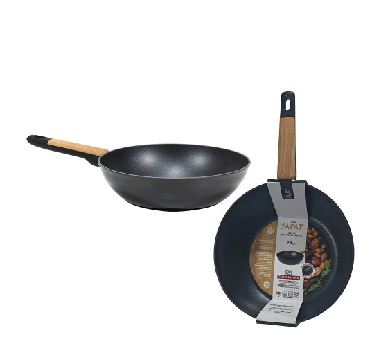 Τηγάνι Wok Αλουμινίου Ιαπωνικό Full Induction Φ28cm