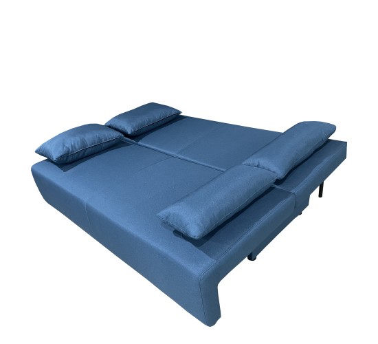 Καναπές Κρεβάτι Τριθέσιος ArteLibre URBAN LOUNGE 3S Μπλε Ύφασμα 194x93x72cm