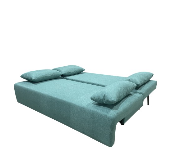 Καναπές Κρεβάτι Τριθέσιος ArteLibre URBAN LOUNGE 3S Τιρκουάζ Ύφασμα 194x93x72cm