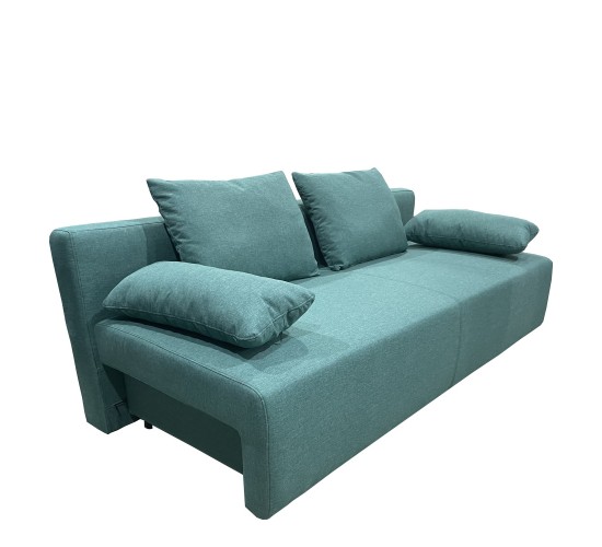 Καναπές Κρεβάτι Τριθέσιος ArteLibre URBAN LOUNGE 3S Τιρκουάζ Ύφασμα 194x93x72cm