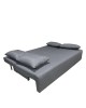 Καναπές Κρεβάτι Τριθέσιος ArteLibre URBAN LOUNGE 3S Γκρι Ύφασμα 194x93x72cm