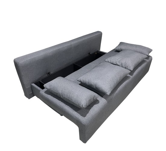 Καναπές Κρεβάτι Τριθέσιος ArteLibre URBAN LOUNGE 3S Γκρι Ύφασμα 194x93x72cm