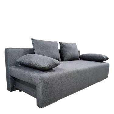 Καναπές Κρεβάτι Τριθέσιος ArteLibre URBAN LOUNGE 3S Γκρι Ύφασμα 194x93x72cm