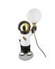 Τραπέζι Λάμπα (Led) Astronaut -Apollo- Πολυρεζίνη Λευκό PU 15.5x21.5x46.5cm Τραπέζι Λάμπα (Led) Astronaut -Apollo- Πολυρεζίνη Λευκό PU 15.5x21.5x46.5cm