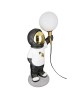 Τραπέζι Λάμπα (Led) Astronaut -Apollo- Πολυρεζίνη Λευκό PU 15.5x21.5x46.5cm Τραπέζι Λάμπα (Led) Astronaut -Apollo- Πολυρεζίνη Λευκό PU 15.5x21.5x46.5cm
