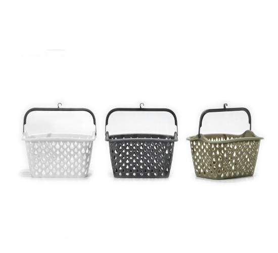 Καλάθι Για Μανταλάκια Με Λαβή 24x14x18cm Σε 3 Χρώματα Καλάθι Για Μανταλάκια Με Λαβή 24x14x18cm Σε 3 Χρώματα