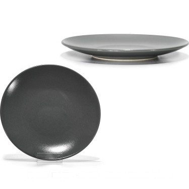 Πιάτο Φρούτου Γκρι/Gres/Φ20cm