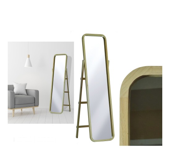 Καθρέφτης Δαπέδου ArteLibre Φυσικό Ξύλο 40x160cm Καθρέφτης Δαπέδου ArteLibre Φυσικό Ξύλο 40x160cm