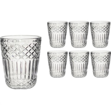 Ποτήρια Διάφανο Γυαλί 30cl 6Τμχ
