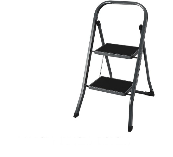 Σκαμπό ArteLibre EasyClimb Ατσάλι Μαύρο/Ασημί 46.5x54x81cm 2Τμχ Σκαμπό ArteLibre EasyClimb Ατσάλι Μαύρο/Ασημί 46.5x54x81cm 2Τμχ