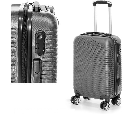 Βαλίτσα Καμπίνας Γκρι Π34.5xΒ21xΥ55cm Βαλίτσα Καμπίνας Γκρι Π34.5xΒ21xΥ55cm