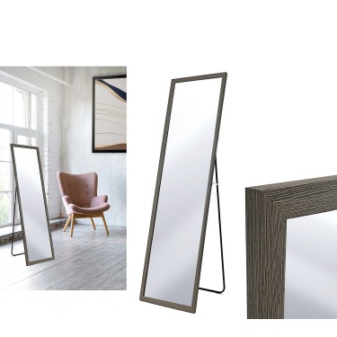 Καθρέφτης Δαπέδου Γκρι Δρυς 44x154cm