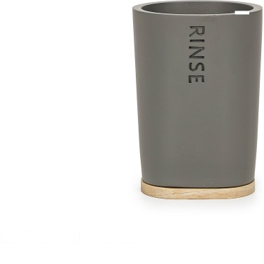 Ποτήρι Γκρι Σκούρο Πολυρεζίνη