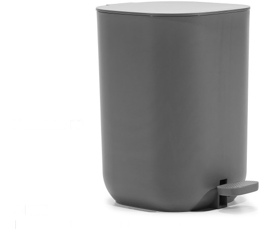 Κάδος Απορριμμάτων ArteLibre Γκρι PP 16.5x21.5x23.5cm 3L