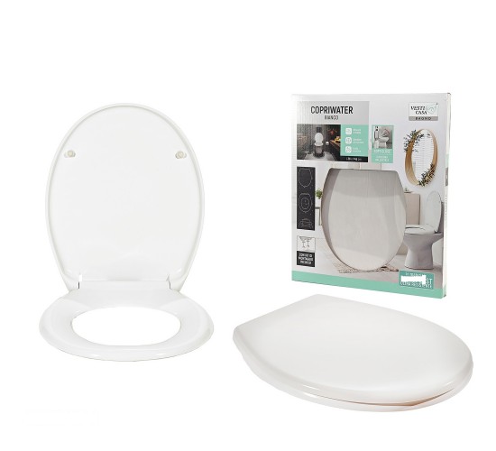 Κάλυμμα Λεκάνης Λευκό Duroplast 45x37cm