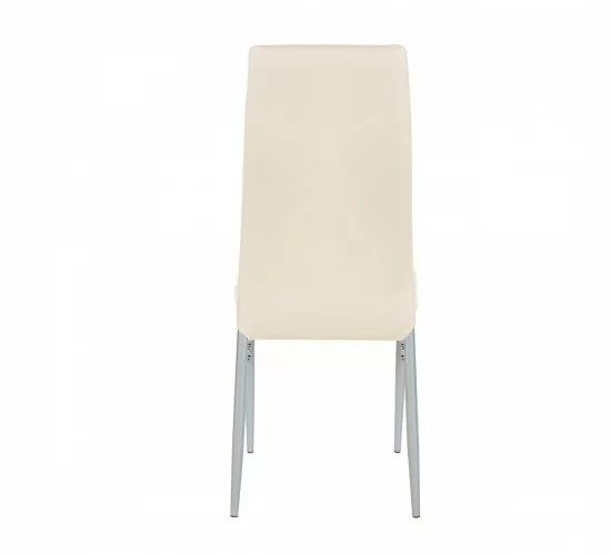 Καρέκλα ArteLibre ROSE Μπεζ PVC 53x39x96cm Καρέκλα ArteLibre ROSE Μπεζ PVC 53x39x96cm