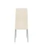 Καρέκλα ArteLibre ROSE Μπεζ PVC 53x39x96cm Καρέκλα ArteLibre ROSE Μπεζ PVC 53x39x96cm