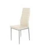 Καρέκλα ArteLibre ROSE Μπεζ PVC 53x39x96cm Καρέκλα ArteLibre ROSE Μπεζ PVC 53x39x96cm