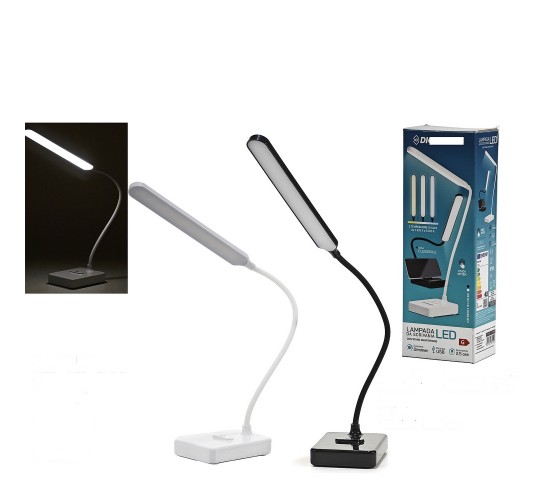 Λάμπα LED Μαύρο/Λευκό Πλαστικό 28LED Διαθέσιμη σε 2 Χρώματα