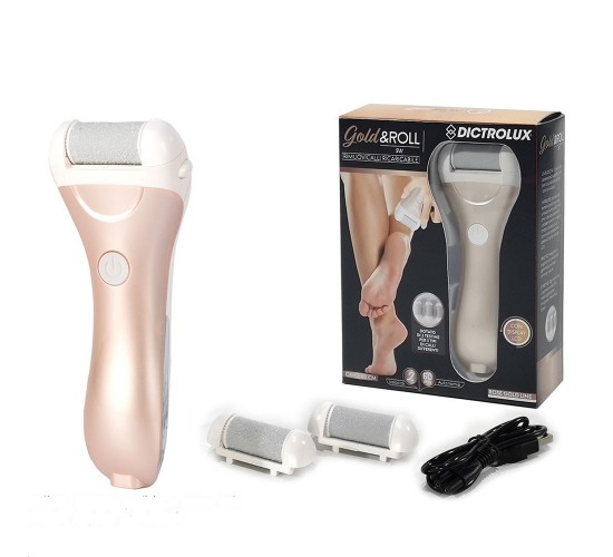 Συσκευή Αφαίρεσης Κάλων Dictrolux Gold&Roll Ψηφιακό Επαναφορτιζόμενο