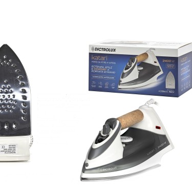 Σίδερο Katari 2400W Λευκό/Γκρι Ανοξείδωτο Ατσάλι 23.5x12.4cm