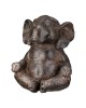  Figure Elephant Synthetic Resin Brown Ποικιλία 3 φορές 10X15X16Cm 10X15X16Cm