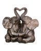 Figure Elephant Synthetic Resin Brown 18X18X12Cm 18X18X12Cm Figure Elephant Synthetic Resin Brown 18X18X12Cm 18X18X12Cm