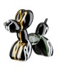 Figure Dog Balloon Dog Κεραμικό Πολύχρωμο Μαύρο 19X8X15Cm 19X8X15Cm Figure Dog Balloon Dog Κεραμικό Πολύχρωμο Μαύρο 19X8X15Cm 19X8X15Cm