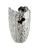 Βάζο Κωνικό Κεραμικό Ασημί Χρώμα D14X22Cm D14X22Cm Βάζο Κωνικό Κεραμικό Ασημί Χρώμα D14X22Cm D14X22Cm